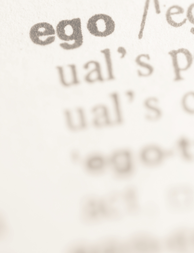 Dismantling negative ego